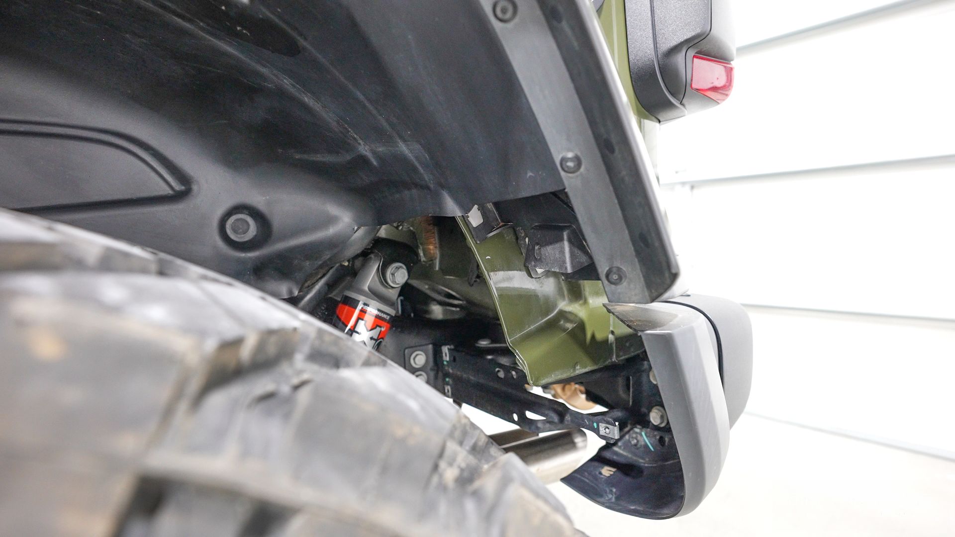 2021 Jeep Wrangler Rubicon 392 rear fender trimming