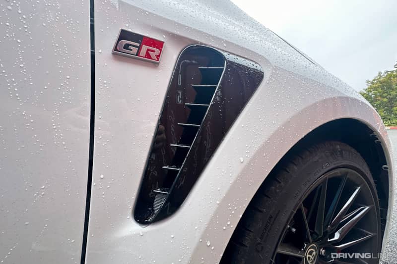 GR Corolla Front Fender Vent