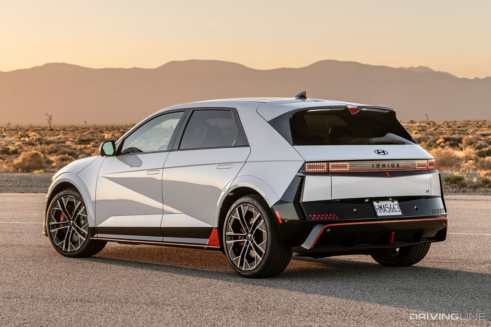 Hyundai Ioniq5 N Rear View