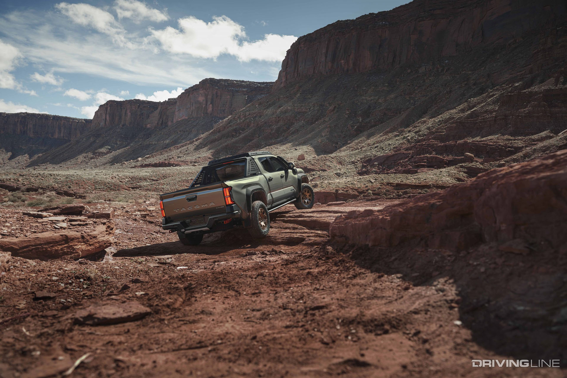 2024 Tacoma Trailhunter Off-Roading