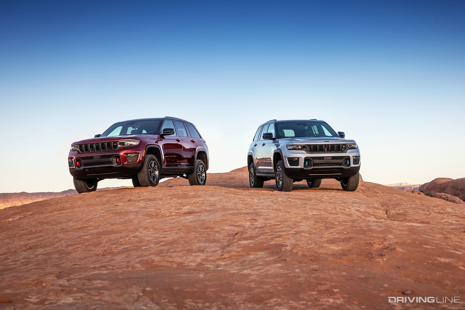 2022 Jeep Grand Cherokee 4xe and gas Trailhawk