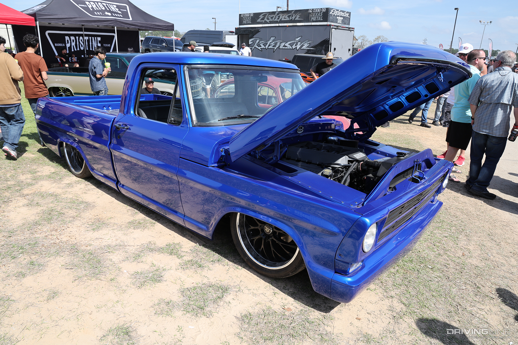 Paul Welsh’s ’67 Ford F100 at Lone Star Throwdown 2023