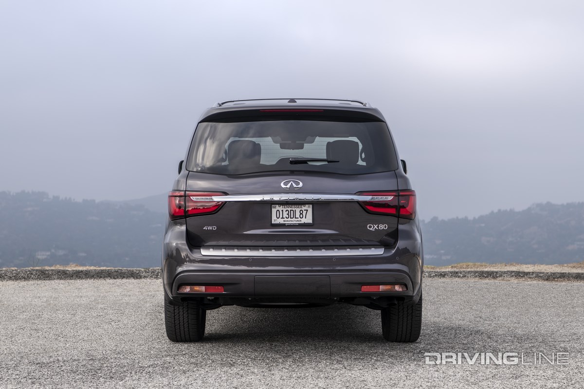 Infiniti QX80 rear view