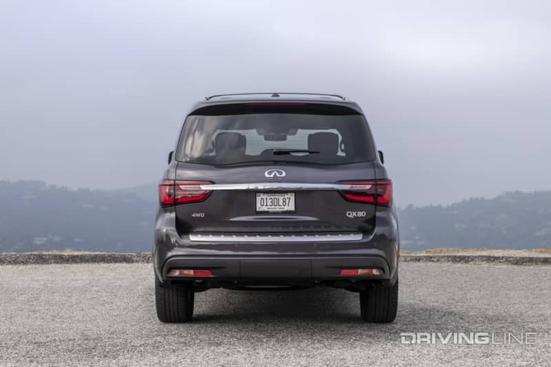 Infiniti QX80 rear view