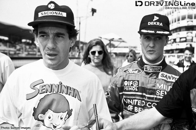Ayrton Senna Williams Michael Schumacher Benetton GPDA fatal accident Tragically Senna would not see out the day San Marino Grand Prix Rd 3 Imola Italy 1 May 1994