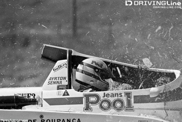 Ayrton Senna crash Cadwell Park F3 Formula Three 19 June 1983