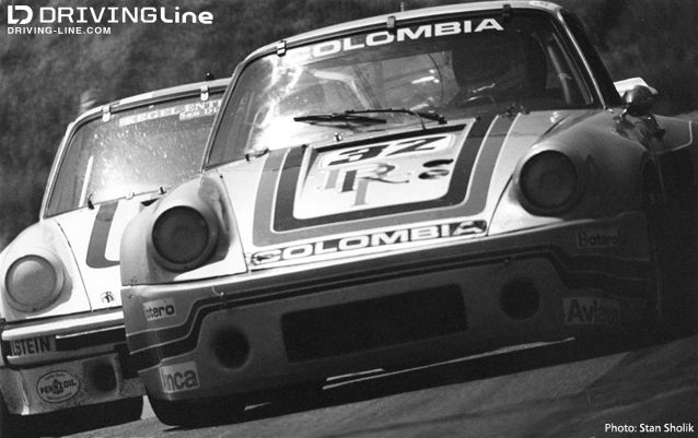 Colombia Porsche 911 Riverside International Raceway Stan Sholik
