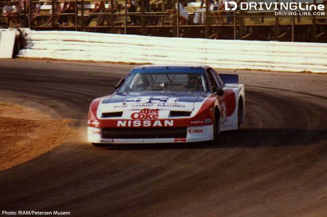 Paul Newman Nissan Z31 300ZX Los Angeles Times Grand Prix Jerry Howard photo Riverside International Raceway RIAM Museum