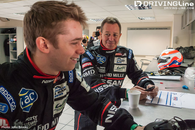 Alex Brundle Martin Brundle Le Mans Nissan Le Castellet