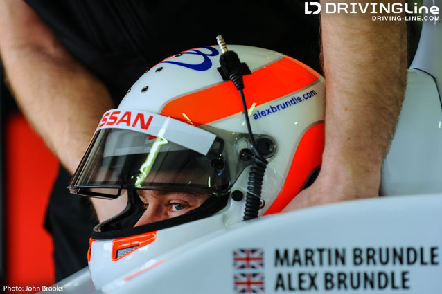 Alex Brundle Martin Brundle Le Mans Nissan Le Castellet