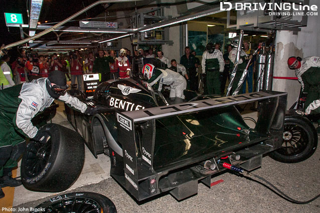 Tom Kristensen Bentley Le Mans John Brooks photo