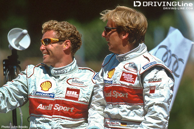 Tom Kristensen Frank Biela Audi Le Mans