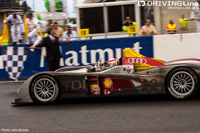 Tom Kristensen Audi Le Mans John Brooks Photo