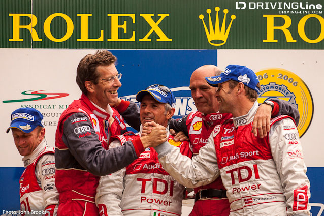 Tom Kristensen Audi Le Mans John Brooks Photo