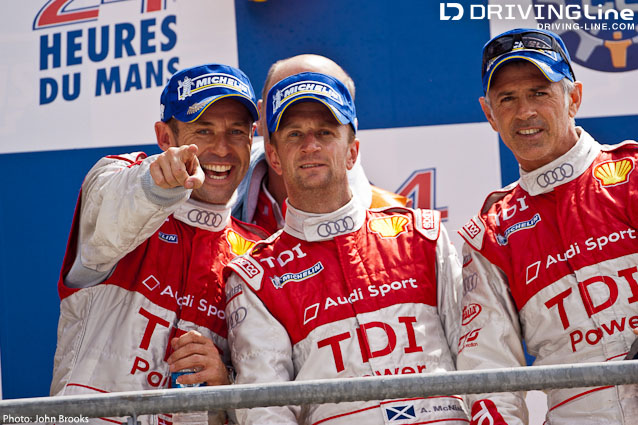 Tom Kristensen Audi Le Mans John Brooks photo