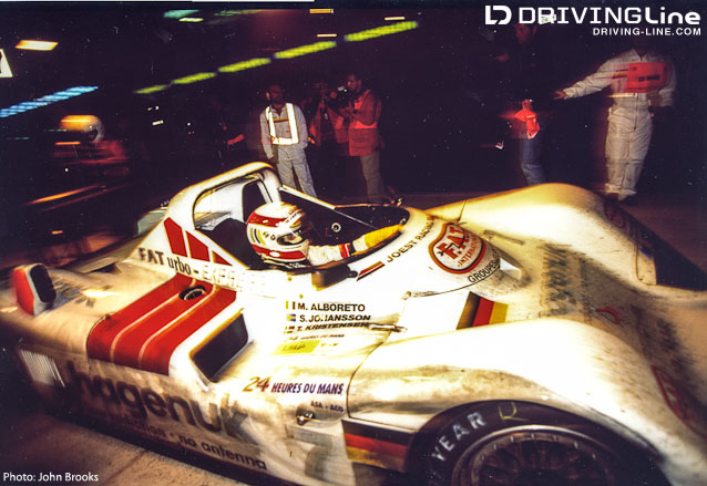 Tom Kristensen Le Mans John Brooks Photo