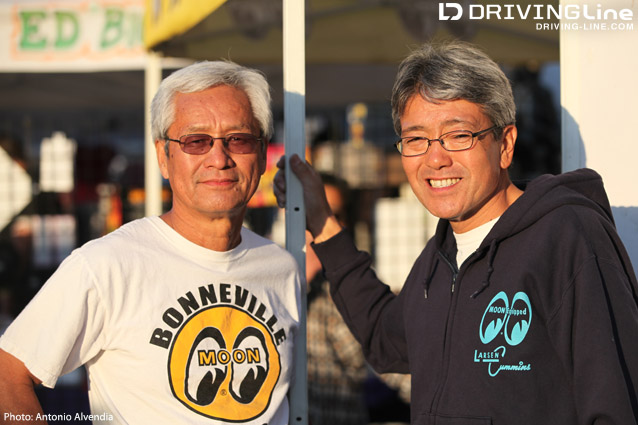 Mooneyes hot rod rat land speed Santa Fe Springs Yokohama Honmoku Japan Xmas Party Irwindale