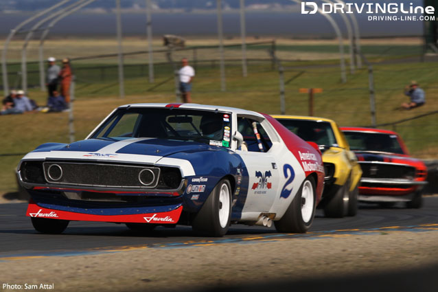 AMC Javelin SCCA Trans Am Sam Attal Sonoma Historic Motorsports Festival