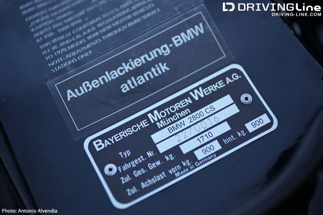 BMW 2800 CS 2800CS E9 Murray Fowler