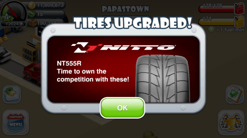 You'll be the fastest on the track with tires like the NT555R