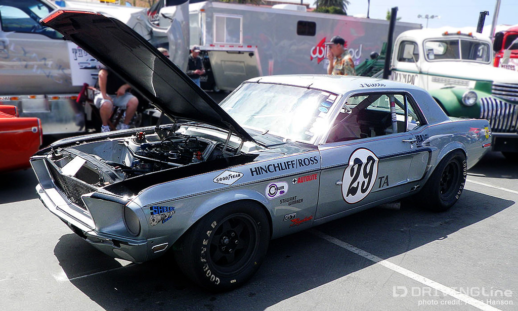 Car_Show_Vintage_Mustang_Racecar