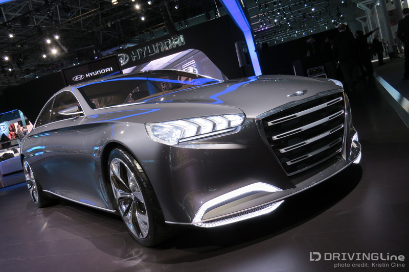 NYAIS 2013 Concept Cars, New York Auto Show, World Reveal Concept Car, Hyundai Genesis Concept