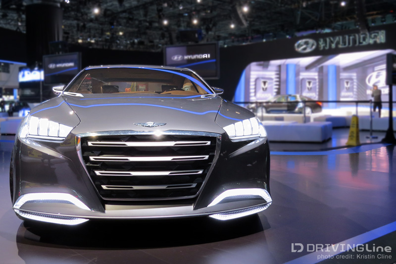 NYAIS 2013 Concept Cars, New York Auto Show, World Reveal Concept Car, Hyundai Genesis Concept