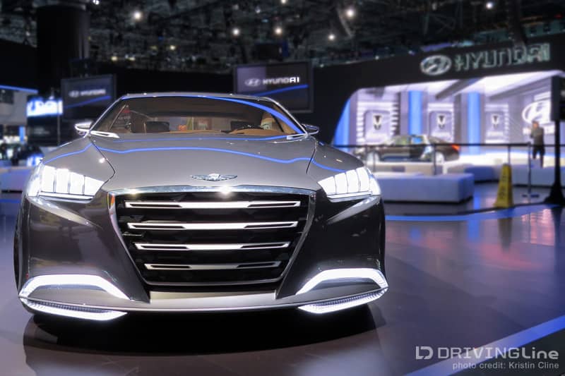 NYAIS 2013 Concept Cars, New York Auto Show, World Reveal Concept Car, Hyundai Genesis Concept