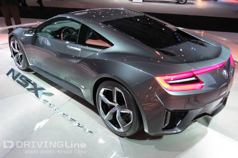 NYAIS 2013 Concept Cars, New York Auto Show, World Reveal Concept Car, Acura NSX Concept