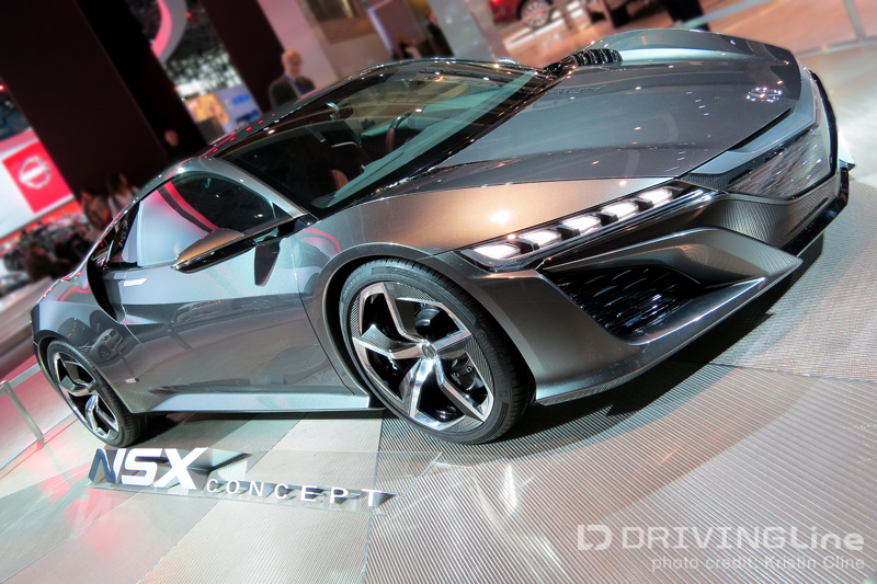 NYAIS 2013 Concept Cars, New York Auto Show, World Reveal Concept Car, Acura NSX Concept