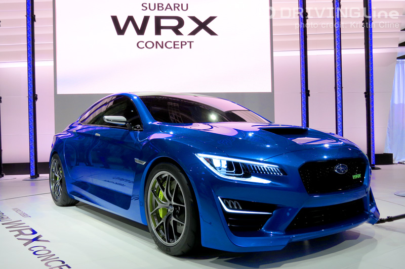 NYAIS 2013 Concept Cars, New York Auto Show, World Reveal Concept Car, Subaru WRX Concept