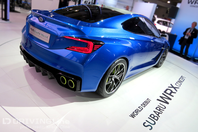 NYAIS 2013 Concept Cars, New York Auto Show, World Reveal Concept Car, Subaru WRX Concept