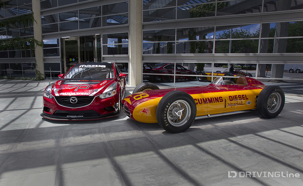 1952 meets 2013 at Indy copy