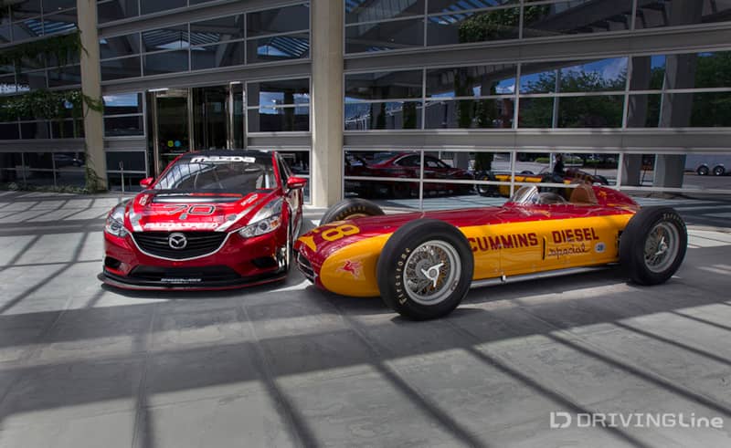 1952 meets 2013 at Indy copy