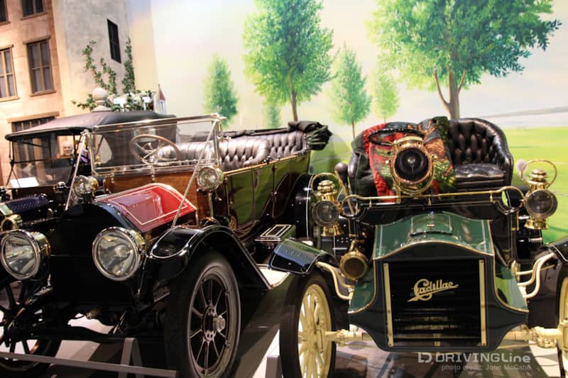 1912 Cadillac and 1908 Cadillac