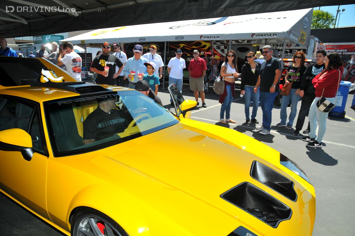 Ringbrothers ADRNLN Pantera - Jim Ring Reving the Engine for the Crowd