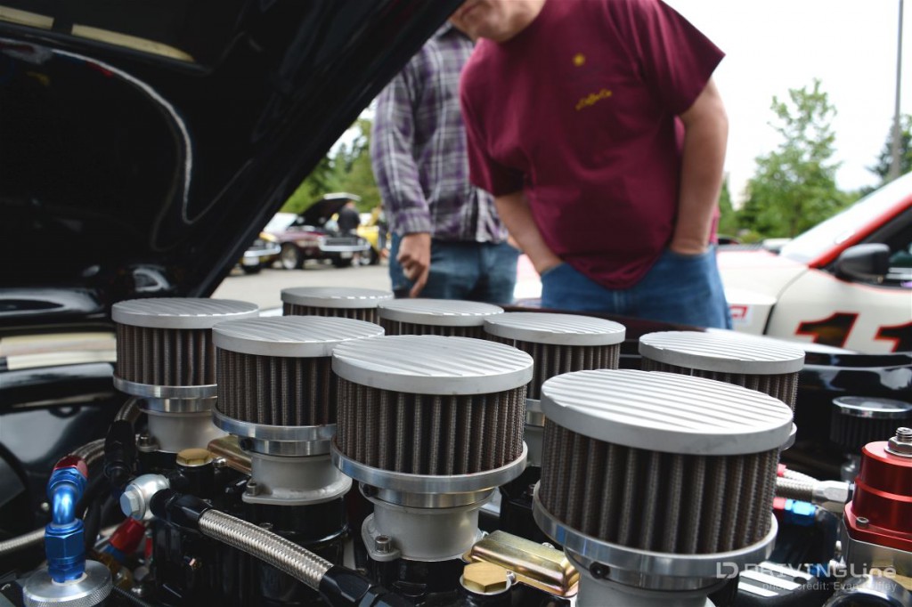 The classy eight-stack fuel injection set-up really elevates the car to the next level.