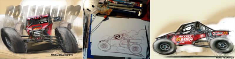 loren-healy-making-of-cartoon-collage