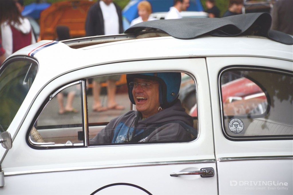 There must be a Herbie The Love Bug at every V-Dub meet. We overheard the driver saying he was leaving early to make it to another VW show in the area.