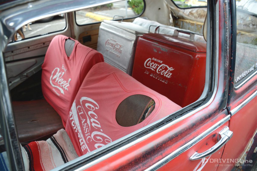 The interior was just he right ratio of theme and functionality. We especially liked the strategic use of Coca Cola coolers and other memorabilia.