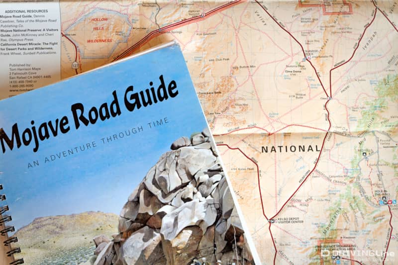 Mojave Road Guide book and map