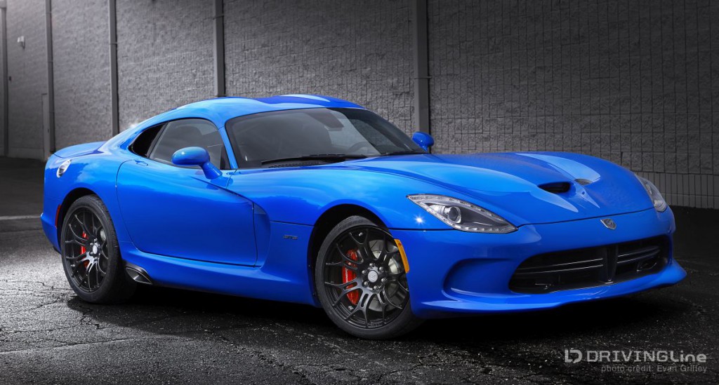 2015 Dodge Viper SRT GTS in competition blue