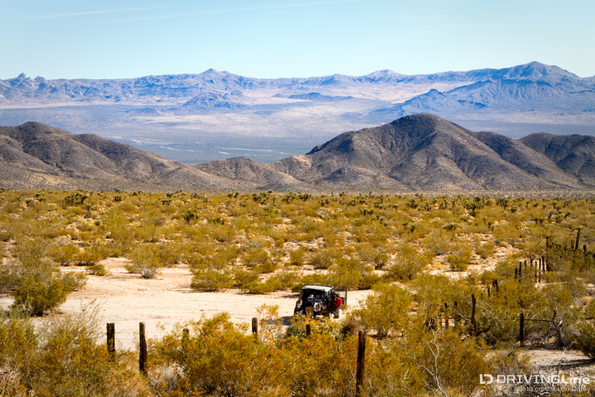 View from Marl Springs, Mojave Road