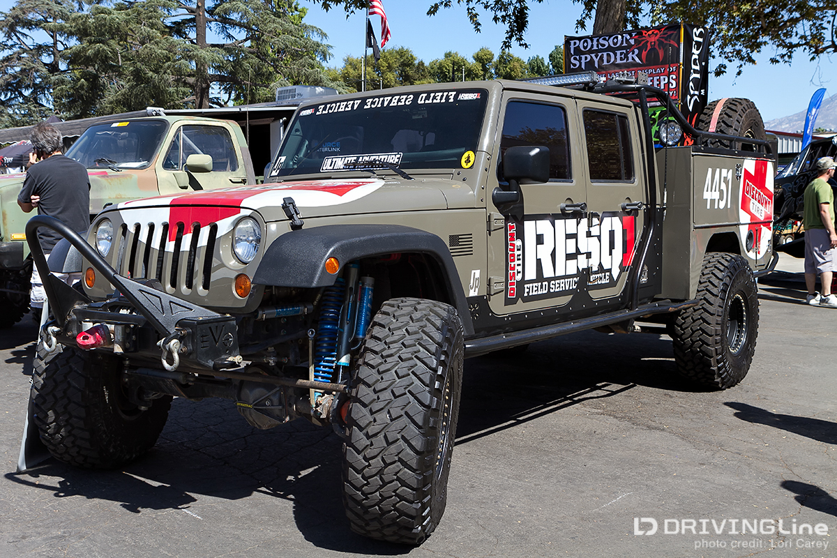 Discount Tire's RESQ1 Field Service Vehicle Lucas Oil Offroad Expo Pomona, CA 05-06 October 2013
