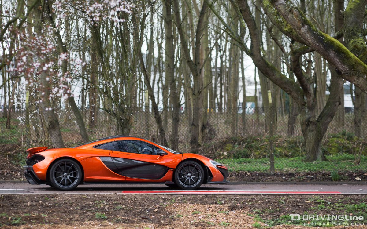 drivingline mclaren p1 in the rain lovecars
