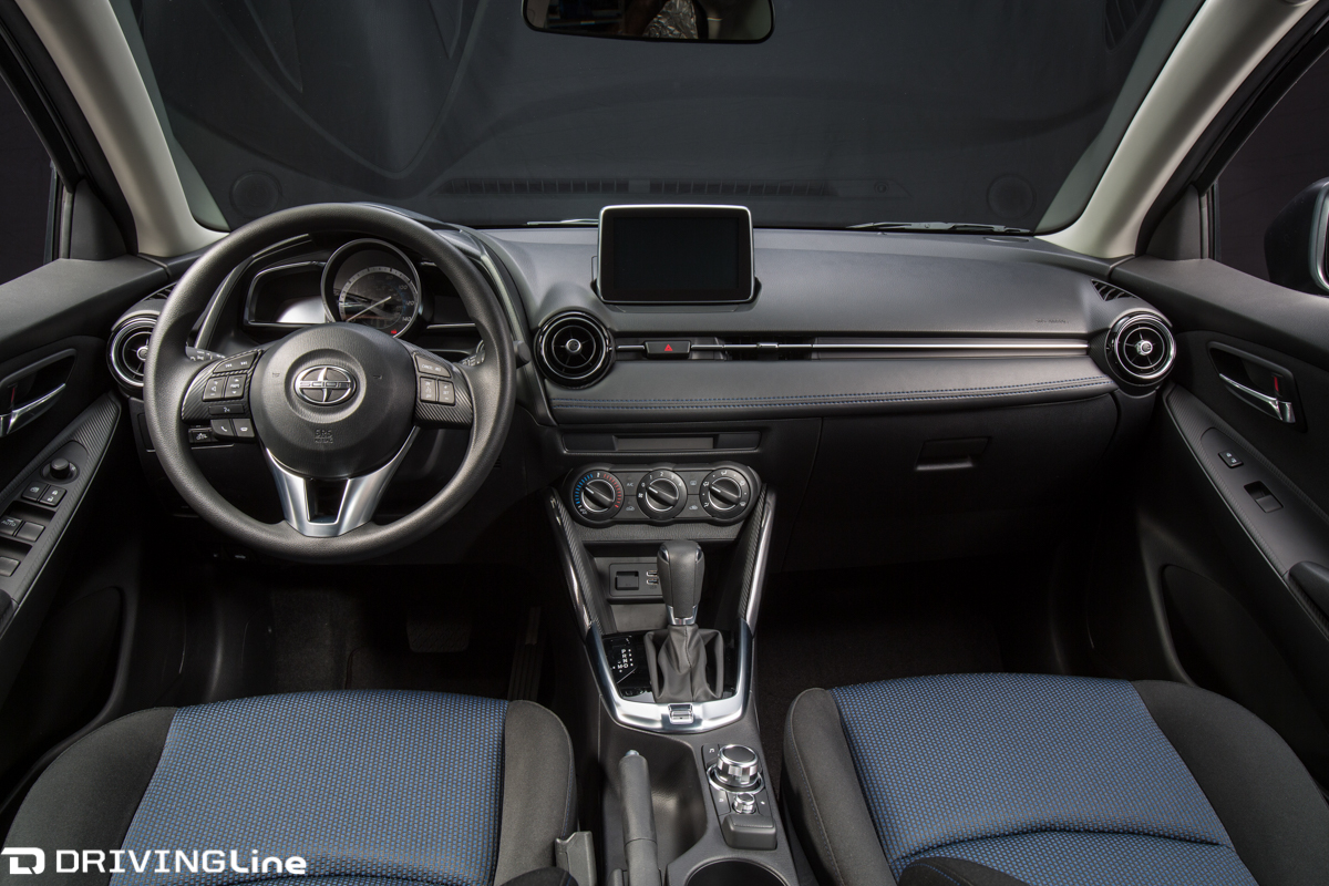 2016 Scion iA interior