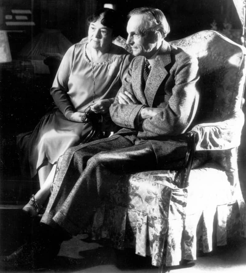 Henry and Clara Ford 1932