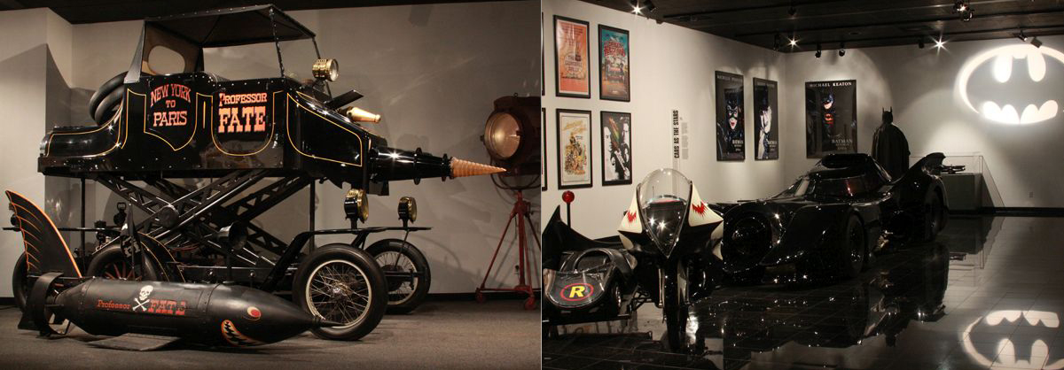 Petersen-Museum-Movie-Cars-Hollywood-Exhibit-Batcycle_Batmobile1989_GreatRace