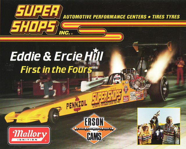 Eddie Hill hits 300mph (source: Tom Margie)