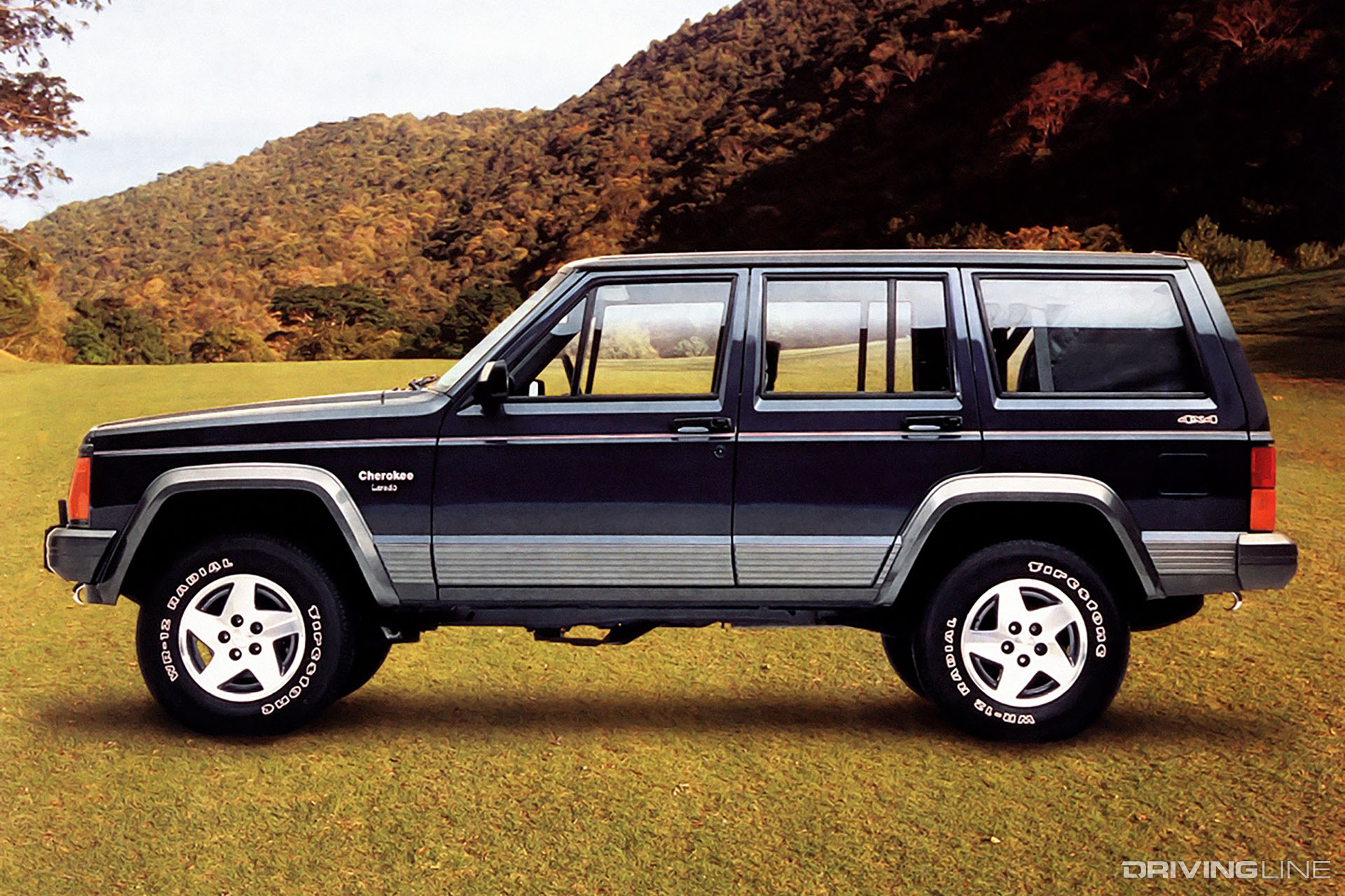 Jeep XJ Cherokee Side View